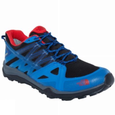 The North Face Mens Hedgehog Fastpack Lite II GTX Shoe Monster Blue / TNF Black